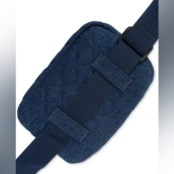 🆕Quilted Denim Belt Bag Size L/XL